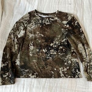 Like New. Boy’s Small Red Head Camouflage Shirt